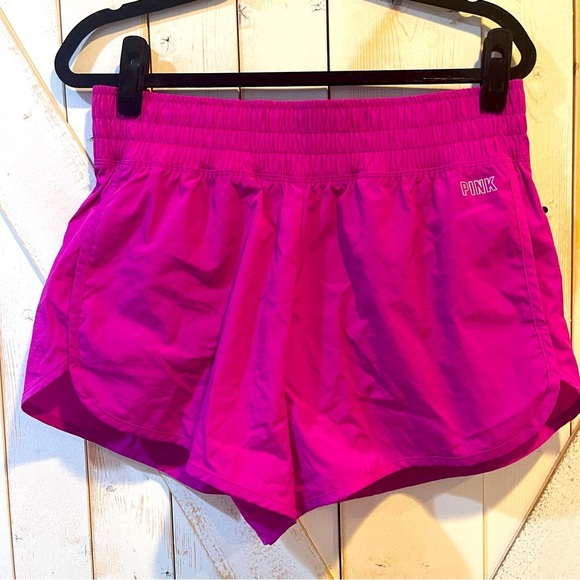 PINK Victoria's Secret Pants - 🩷2 PACK! PINK Victoria Secret Active Running Shorts Size L🩷